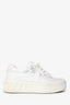 Valentino White Leather One Stud X1 Low Top Sneakers Size 37