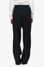 Brunello Cucinelli Navy Wool Wide-Legged Pants Size 4 US