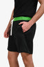 Miu Miu 2023 Navy/Green Shorts Size 46 Mens