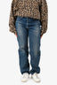 Celine Blue Denim Straight Legged Jeans Size 29