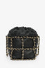 Pre-Loved Chanel™ 2019-20 Black Lambskin Drawstring Bucket Bag