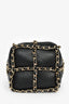 Pre-Loved Chanel™ 2019-20 Black Lambskin Drawstring Bucket Bag