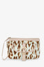 Christian Dior 2007 Animal Print Canvas Clutch