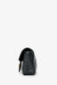 Gucci Black Leather GG Marmont Super Mini Crossbody Bag
