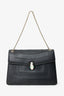 Bvlgari Black Leather Serpenti Shoulder Bag