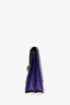 Bvlgari Purple Serpenti Forever Large Flap Bag