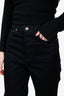 Doen Black High-Rise Straight Leg Jeans Size 27