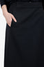 Raey Black Wool Belted Wrap Skirt Size 10