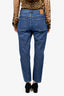 Toteme Blue Denim High Rise Straight Leg Jeans Size 28
