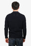 Maison Margiela 2014 Navy Cotton Knit Button Down Cardigan Size S Mens