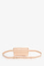 Bottega Veneta Pink Leather Intrecciato Belt Bag