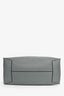 Loewe 2019 Asphalt Grey Leather Buckle Tote