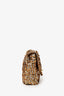 Pre-Loved Chanel™ 2019 Limited Edition Brown Sequins Mini Rectangular Single Flap