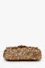Pre-Loved Chanel™ 2019 Limited Edition Brown Sequins Mini Rectangular Single Flap