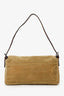 Fendi Brown Corduroy Baguette Pochette