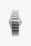Omega 50th Anniversary Silver Steel Automatic Diamond Constellation Watch 35.5MM