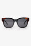 Salvatore Ferragamo Black Frame Cat Eye Sunglasses