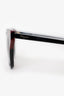 Salvatore Ferragamo Black Frame Cat Eye Sunglasses