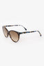 Fendi Brown And Multi Marble Sunglasses