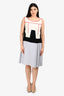 Prada Runway 2015 Geometric Midi Dress Size 44