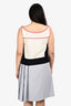 Prada Runway 2015 Geometric Midi Dress Size 44
