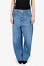 Frame Blue Denim Wide Leg Jeans Size 33
