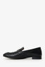 Hermès Black Leather Paris Loafer Size 37