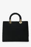 Christian Dior 1999 Nylon Cannage Large Lady Dior Bag