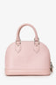 Louis Vuitton 2017 Pink Epi Leather Alma BB With Strap