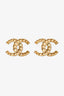 Pre-Loved Chanel™ Gold Tone CC Earrings