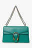 Gucci Green Leather Dionysus Medium Shoulder Bag
