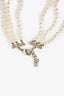 Pre-Loved Chanel™ Pearl Multi Strand CC Necklace