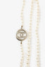 Pre-Loved Chanel™ Pearl Multi Strand CC Necklace