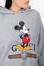 Gucci x Disney Grey Cotton Mickey Mouse Printed Hoodie Size XL