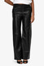 T by Alexander Wang Leather Drawstring Wide Leg Pants Size 0