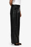 T by Alexander Wang Leather Drawstring Wide Leg Pants Size 0