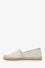 Gucci Cream Gucci Canvas Espadrilles Size 39