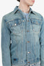 Prada Blue Cotton Denim Jacket Size Small