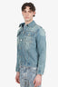 Prada Blue Cotton Denim Jacket Size Small