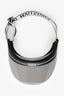 Christian Dior White/Black DiorClub1 Visor
