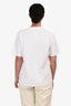 Anine Bing White Cotton Kate Moss T-Shirt Size S