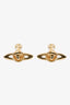 Vivienne Westwood Gold-tone Pina Bas Relief Earrings