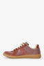 Maison Margiela Pink Suede/Leather 'Replica' Sneakers Size 40