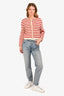 Miu Miu 2019 Light Wash Denim Straight Leg Jeans Size 25