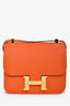 Hermès 2015 Orange Epsom Leather Constance 24 GHW