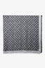 Louis Vuitton Grey Monogram Silk/Wool Scarf