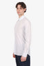 Prada White/Blue Checkered Cotton Button Down Shirt Size 39 Mens