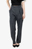 Sandro Grey Wide Leg Trousers Size 38