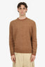 Brunello Cucinelli Mohair/Wool Brown Knit Sweater Size L Mens