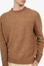 Brunello Cucinelli Mohair/Wool Brown Knit Sweater Size L Mens